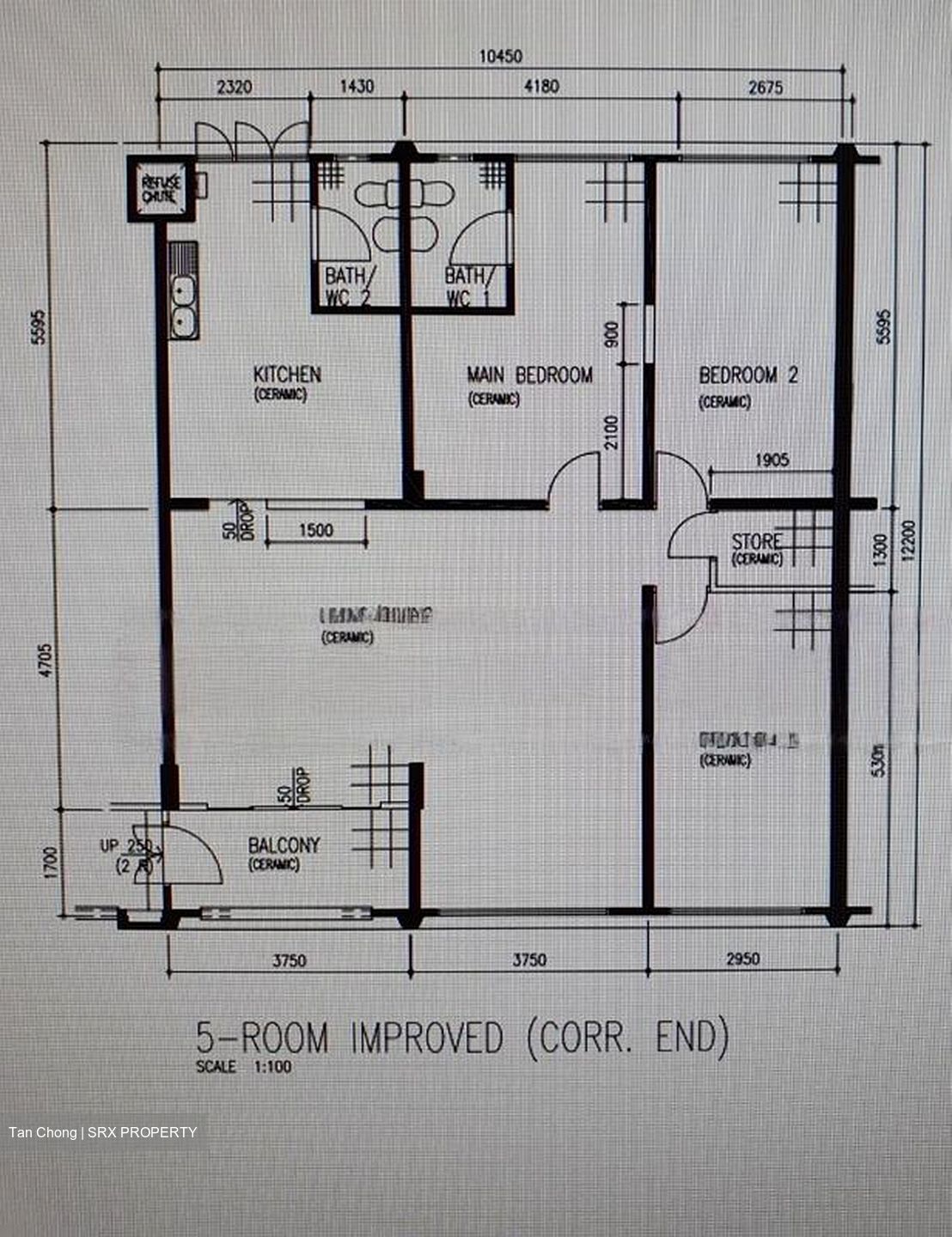 Blk 114 Depot Heights (Bukit Merah), HDB 5 Rooms #578788301